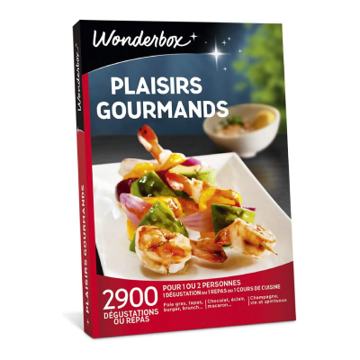 Wonderbox Plaisirs Gourmands